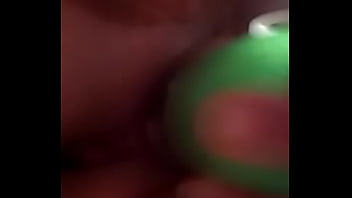 Preview 4 of Anal In Betch - Sub fucks her pussy with can