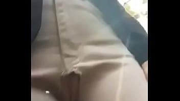 Preview 2 of Hwntsi - Redhead flashes pussy in public,  need name