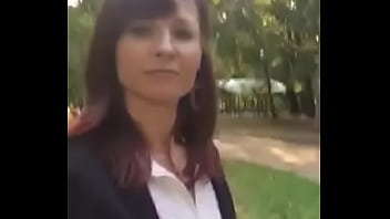 Preview 1 of Hwntsi - Redhead flashes pussy in public,  need name