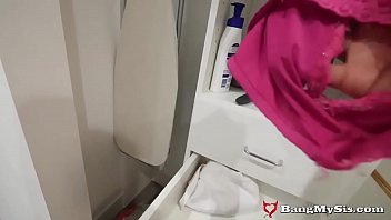 Preview 1 of Beautiful Porn Sexy Veduo - Stunning Blonde Stepsis Elizabeth Jolie Blows &amp_ Bangs Stepbro