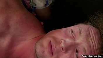 Preview 1 of Lisa Anna Anal Threesome - Dude gets anal fucked by his girlfriend