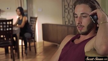 Preview 2 of Xxx 13 Year Girl Video Free - Busty stepmom titfucked before pussy banging