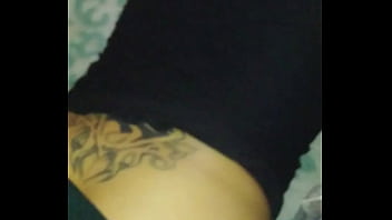Preview 4 of College Girl Sasha - Hot Latina with tatoo&#039_s bends over for K.C.