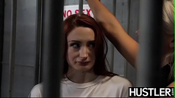 Preview 1 of Sex Part Suck - Tender redhead Violet Monroe oralled by criminal dyke