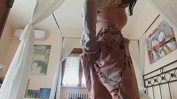 Preview 1 of 2 Man X - italian mommy help ya to cum