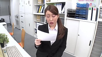 Preview 3 of Petite Mixed Ebony - 新入社員のお仕事 Vol.26 ～クライアントに中出しセックスのプレゼン～ 山岸るな
