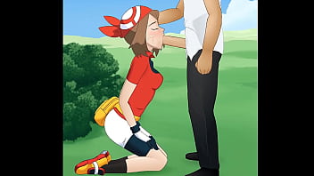 Preview 2 of Japan Sek Gilr Old Movis - Pokemon - May // Hakura : Super Deepthroat