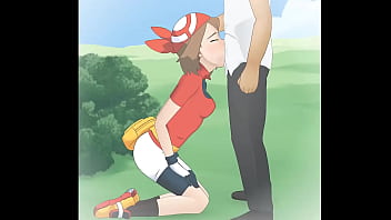 Preview 4 of Japan Sek Gilr Old Movis - Pokemon - May // Hakura : Super Deepthroat