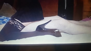 Preview 2 of B Grad Filim - sexy 50 yr old high heels stockings