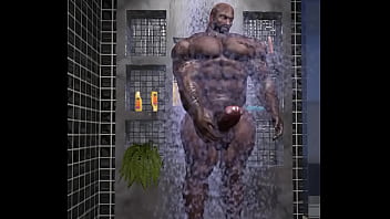 Preview 4 of Sanlio Xxx Nai Vbios - james harrison washes and jerks his superior cock