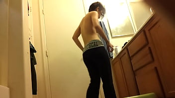 Preview 4 of Brazzersh Full - Sexiest girl changing clothes in changing room more in silvaporn.com