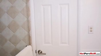 Preview 1 of Full Speed And Hard Fuck - My blonde MILF stepmother heals my cock with her mouth