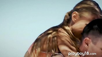 Preview 2 of Jabar Jati Chudai - Glamorous european chick fucked outdoor by her trainer