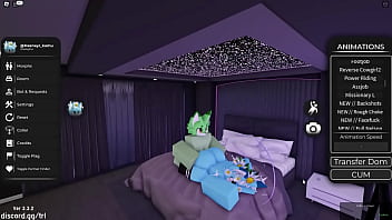 Preview 2 of Japanese Sister N Grandfather - Roblox Furry Gay dando su culote...( SNO / MX RLN )