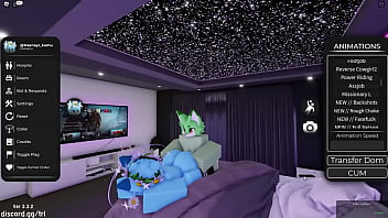 Preview 1 of Japanese Sister N Grandfather - Roblox Furry Gay dando su culote...( SNO / MX RLN )