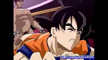 Preview 2 of Collage Blue Film - Dragon Ball Goku was fucked out while catching dragon ball
