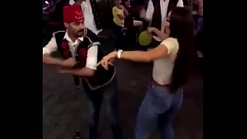 Preview 4 of Xxx Pon Move - Hot Dancer with Halloween shirt in dancing sexy in a fucking party