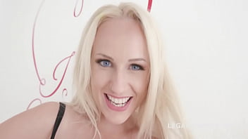 Preview 1 of Bleck Gril Sex - Busty Babe Angel Wicky gets Balls Deep Anal,  Intense DAP