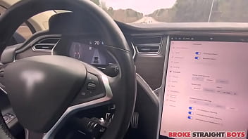 Preview 4 of Tube Georgian - sex in the self-driving car