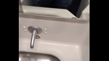 Preview 1 of Phim Sec Trao Doi Vo Chong - Jerking off in the train toilet