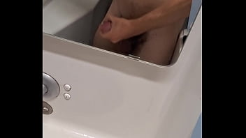 Preview 4 of Phim Sec Trao Doi Vo Chong - Jerking off in the train toilet