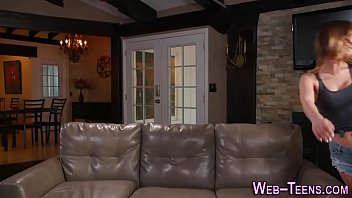 Preview 2 of Alila Ferrari - Teen lesbians tribbing