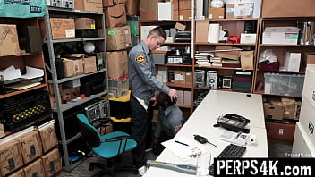Preview 2 of Pwan Shop Nina Kay Video Beeg In - Gay Loss Prevention Officer Fucks the Twink as His Punishment for Stealing - Perps4k