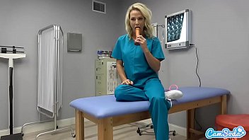 Preview 1 of Forsi Mama - CamSoda - Nurse420 Masturbates at Work during lunch