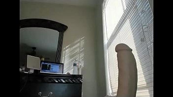 Preview 1 of Russian Selka - Phat ass blondie rides dildo tease chatroom