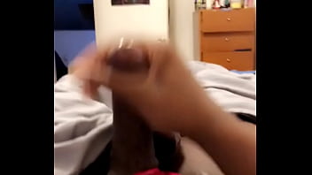 Preview 2 of Cheating Lof - Serenus Cocoa Stroking her big cock in Hot Pink Panties