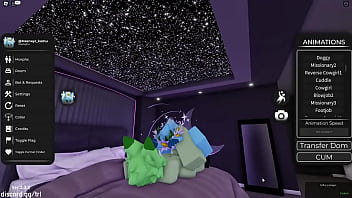 Preview 3 of Achi Bf - Roblox Furry Gay teniendo sexo oral...( SNO / MX RLN )