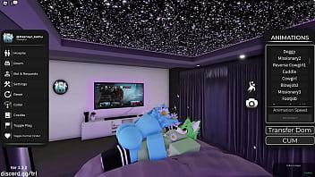 Preview 1 of Achi Bf - Roblox Furry Gay teniendo sexo oral...( SNO / MX RLN )