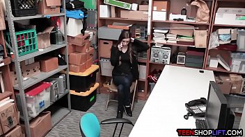 Preview 1 of Old Farmer Xxx Sex - Extremely hairy bush teen thief busted by a LP officer
