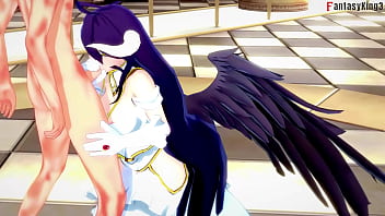 Preview 3 of Step Mother Busted - Albedo having sex | 1 | Overlord | Full &amp_ POV on Sheer &amp_ PTRN: Fantasyking3