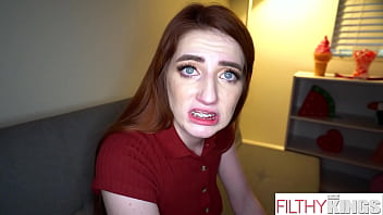 Preview 1 of Awak Adak - FULL SCENE - Putting a Smile on My Stepsisters Braceface