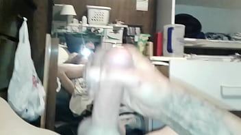 Preview 3 of Milky Cat Jav - White boy masturbates