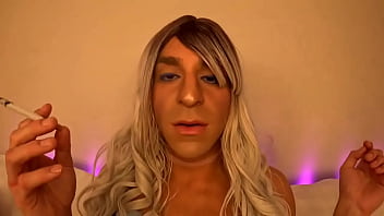 Preview 4 of Kross Daniels - This sexy NSFW video has it all!Full feminizationSlutty anal BBC ridingSissy hole gapingGemstone butt plugsSloppy dee...