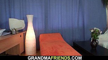 Preview 1 of Xxxwwcom M P4 - Busty fat swallows two cocks at once