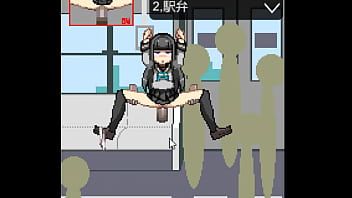 Preview 2 of Anika Hot - Straight Bang JK On m. Train