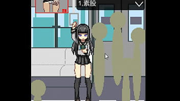Preview 1 of Anika Hot - Straight Bang JK On m. Train