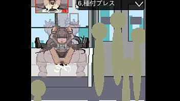 Preview 4 of Anika Hot - Straight Bang JK On m. Train