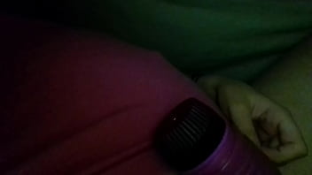 Preview 2 of Realistic Dildo Pov Blowjob - pregnant belly and pussy