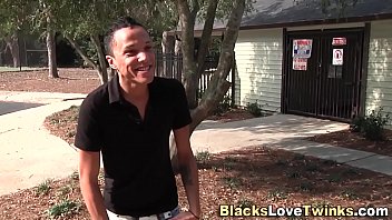 Preview 1 of Rape School Gay - Twink ass rides black rod