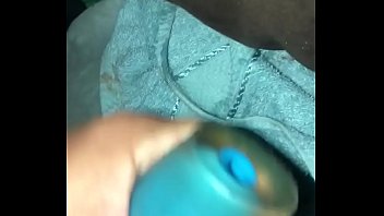 Preview 2 of Japanese Snot Spit - Up late jerk off in sleeve and cum