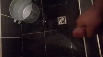 Preview 1 of Horry How Fuck Me - Skinny slave pussy vibed on the floor