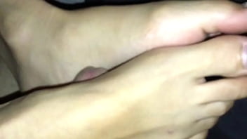 Preview 2 of Tai Jumh - Gf footjob