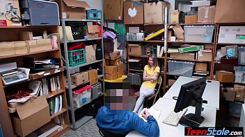 Preview 1 of School Repin - Crying small titted russian teen thief punish fucked