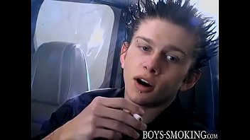 Preview 1 of Japanese Dring - Freaky cutie Ian Madrox enjoys a cigar and a nice wank