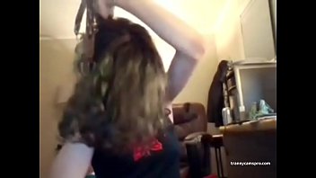 Preview 2 of Taigar Sex Video - Hot Tranny c. Herself And Jacks Off