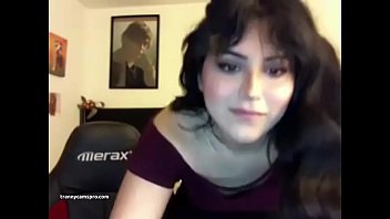 Preview 4 of Hindi 18 Sexx Full - Hot Chubby Tranny Beats Her Meat And Chills